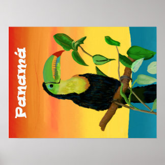 Tropisch Toucan Bird Poster