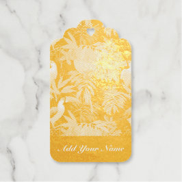 Tropisch Toucan Patroon Cadeaulabels