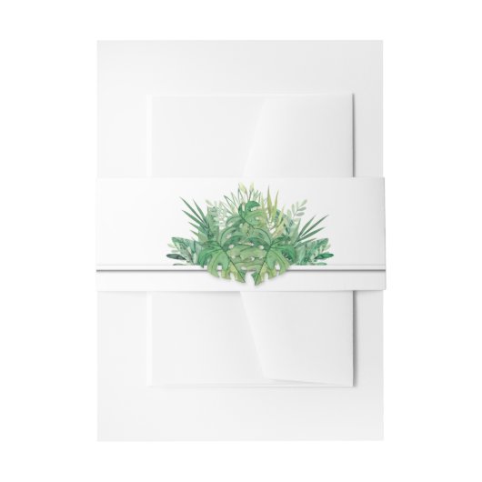 Tropisch Uitnodigingen Wikkel (Voorkant Voorbeeld)