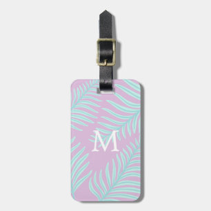 Tropisch uitschot ⎢ monogram Bagagelabel