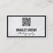 tropisch | variatie | QR-code Visitekaartje (Voorkant)