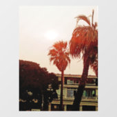 Tropisch venster vastklampen raamsticker (Vel)