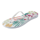 Tropisch ventilatorPlant Vector Teenslippers (Schuin)