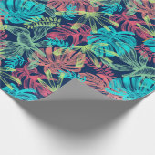 Tropisch verpakkingspapier cadeaupapier (Hoek)
