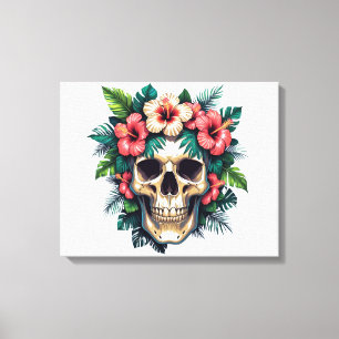 Tropisch verval: Bloom & Bone Canvas Afdruk