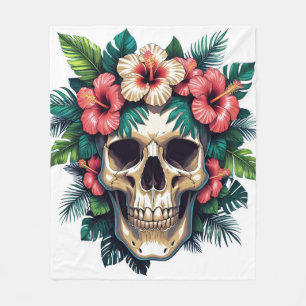 Tropisch verval: Bloom & Bone Fleece Deken