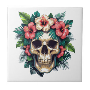 Tropisch verval: Bloom & Bone Tegeltje