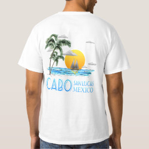 Tropisch verzorgen Cabo San Lucas Mexico T-shirt
