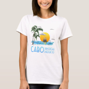 Tropisch verzorgen Cabo San Lucas Mexico T-shirt