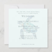 Tropisch vierkant Zee schildpad bruiloft (Voorkant)