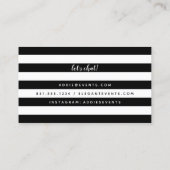 Tropisch Visitekaartje van bananenbladeren (Achterkant)