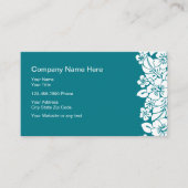 Tropisch visitekaartsjabloon visitekaartje (Voorkant)