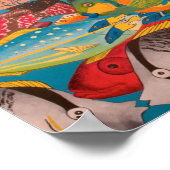 Tropisch visPoster Poster (Hoek)