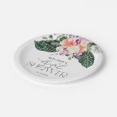 Tropisch Vrijgezellenfeest Bord (Gekanteld)