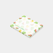 Tropisch vruchtendraaier post-it® notes (Schuin)