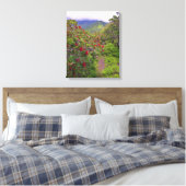 Tropisch wandelspoor canvas afdruk (Insitu (Slaapkamer))