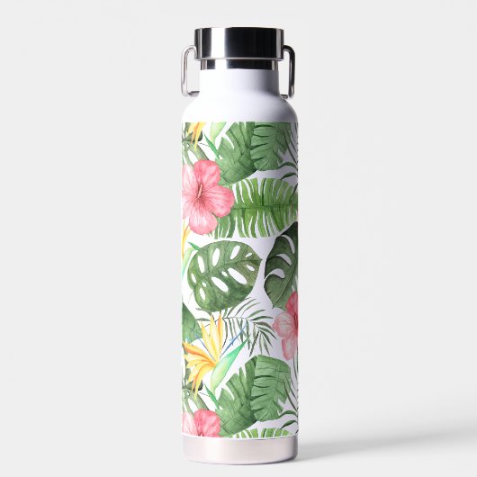 tropisch waterfles (Voorkant)