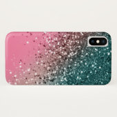 Tropisch watermeloen glitter #2 Case-Mate iPhone case (Achterkant (horizontaal))