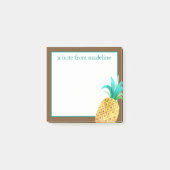 Tropisch | Waterverf ananas Post-it® Notes (Voorkant)