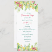 Tropisch weduwenprogramma - Hibiscus & Palm (Voorkant / Achterkant)