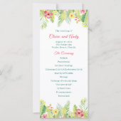 Tropisch weduwenprogramma - Hibiscus & Palm (Voorkant)