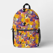 Tropisch wild. bedrukte rugzak (Voorkant)