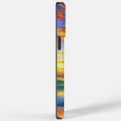 Tropisch wisbare Ocean Sunset met persoonlijke naa Case-Mate iPhone Case (Achterkant / Rechts)