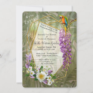 Tropisch Wisteria Paradise bij het Gouden Paleis Kaart