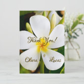 Tropisch Witte Bloem - Nieuwe Beginnen - Trouwen (Staand voorkant)