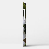 Tropisch-witte Plumeria Floral Name Persoonlijk Case-Mate iPhone Case (Achterkant / Links)