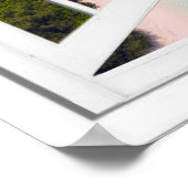 Tropisch Zee en blauw hemel Kunstmatige Uitzicht v Poster (Hoek)