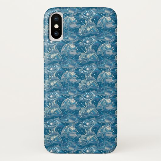Tropisch Zee Patroon Case-Mate iPhone Case (Achterkant)