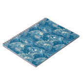 Tropisch Zee Patroon Notitieboek (Linkerzijde)