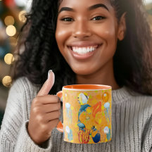 Tropisch Zee Vissen Oranje riffen