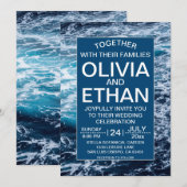 Tropisch zeedieren Huwelijksuitnodiging Kaart (Voorkant / Achterkant)