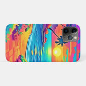 Tropisch zonnestrand Case-Mate iPhone case (Achterkant (horizontaal))
