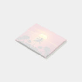 Tropisch zonsonderstel post-it® notes (Schuin)