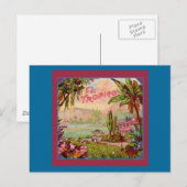  tropische aanplant briefkaart (Voorkant / Achterkant)