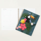 Tropische aanraking in de natuur planner (Display)