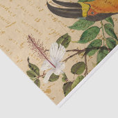  tropische aanraking tissuepapier (Detail)