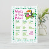 Tropische aanraking wat er in uw Purse Shower Game (Staand voorkant)