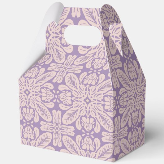 Tropische afdruk bedankdoosjes (Voorkant)