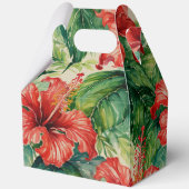 Tropische afdruk bedankdoosjes (Voorkant)