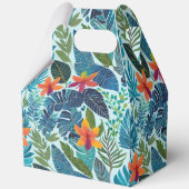 Tropische afdruk bedankdoosjes (Voorkant)