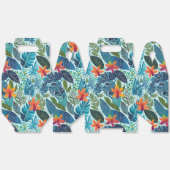 Tropische afdruk bedankdoosjes (Ongevouwen)