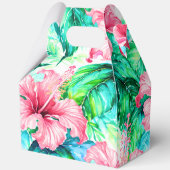 Tropische afdruk bedankdoosjes (Voorkant)