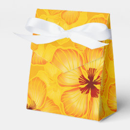 Tropische afdruk bedankdoosjes