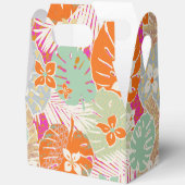 Tropische afdruk bedankdoosjes (Open)