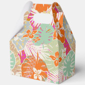 Tropische afdruk bedankdoosjes (Achterkant)