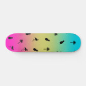Tropische afdrukken skateboard (Horizontaal)